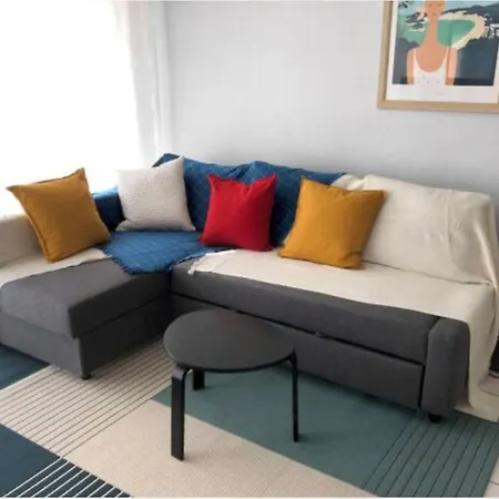 Studio Au Calme Avec Piscine, Face Golf, Parking Gratuit, Tout A Pied A 10Mn Centre Ville Ciboure Exterior photo